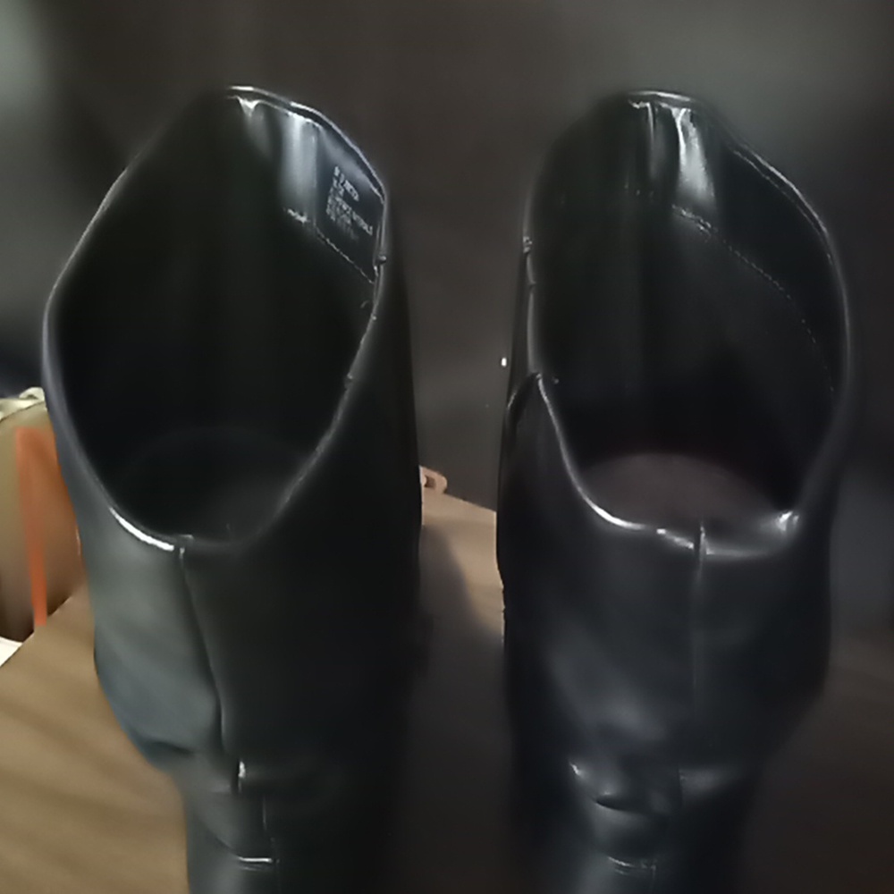 East 5th Mid-Calf Black Slouch Boots Booties Junction Sz 6 - Picture 4 of 6